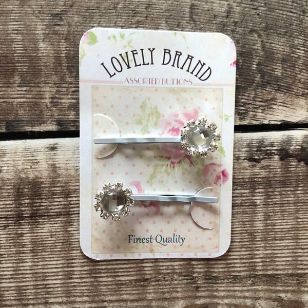Dainty Handmade bobby hair pins