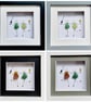 Personalised Sea Glass Friendship Picture, Custom Best Friend Keepsake - Image 7