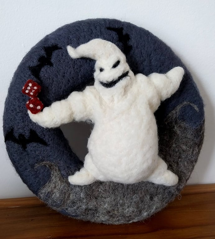 Oogie boogie wreath