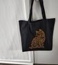 Hand painted tote bag 