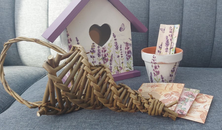 Gardeners Bird House Gift Set