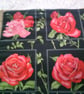 Roses Pocket medium Jute Bag - Image 2