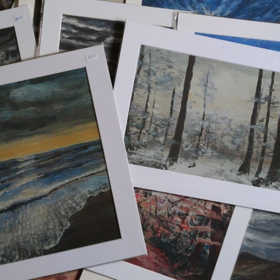 A4 Fine Art Limited Edition Prints