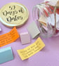 Date Idea Jar, 1 Year of Dates, Anniversary Gift, Couple Gifts, Wife Husband 