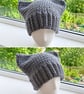 Chunky Cat Ear Beanie - Image 2