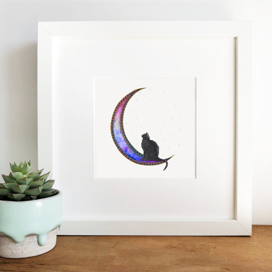 'Twilight' Hand Finished Framed Print