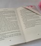 Fabric Corner Bookmark, Page Marker, Readers Gift, Teachers Gift, Bookworm - Image 3