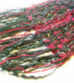 Handwoven Textured Scarf, Loosely Woven, Long Scarf with Fringe 170C - Image 9