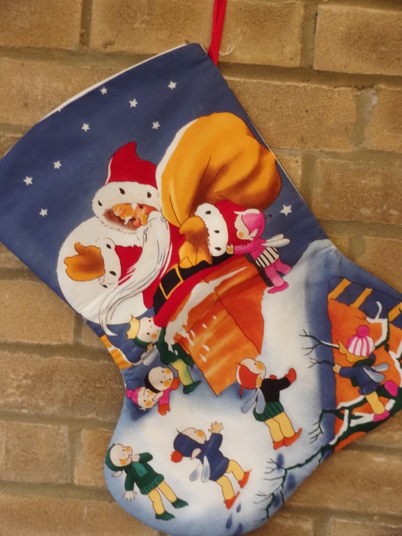 Mabel Lucy Attwell Design Christmas Stocking