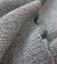 Hand Woven Scarf - Purple, Blue - Image 1