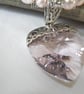 Crystal heart pendant and pearl necklace - Image 4