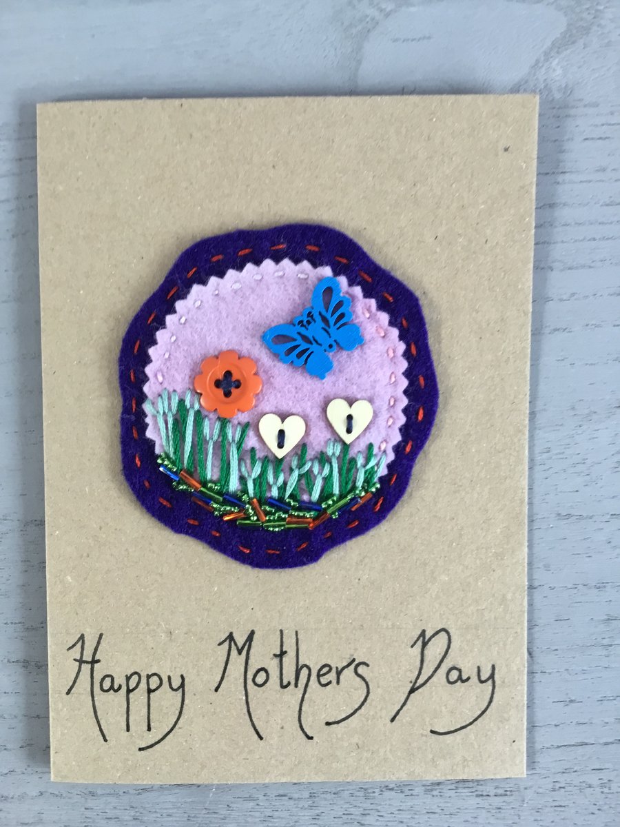 Butterfly Mothers Day Card 