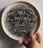 Bat ceramic dish 
