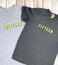 The FIFTEEN Birthday Shirt. 15th Kids T-shirt- Number party outfit. Teen age 15 - Image 4
