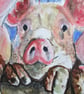Three Little Pigs. Original painting - Image 3