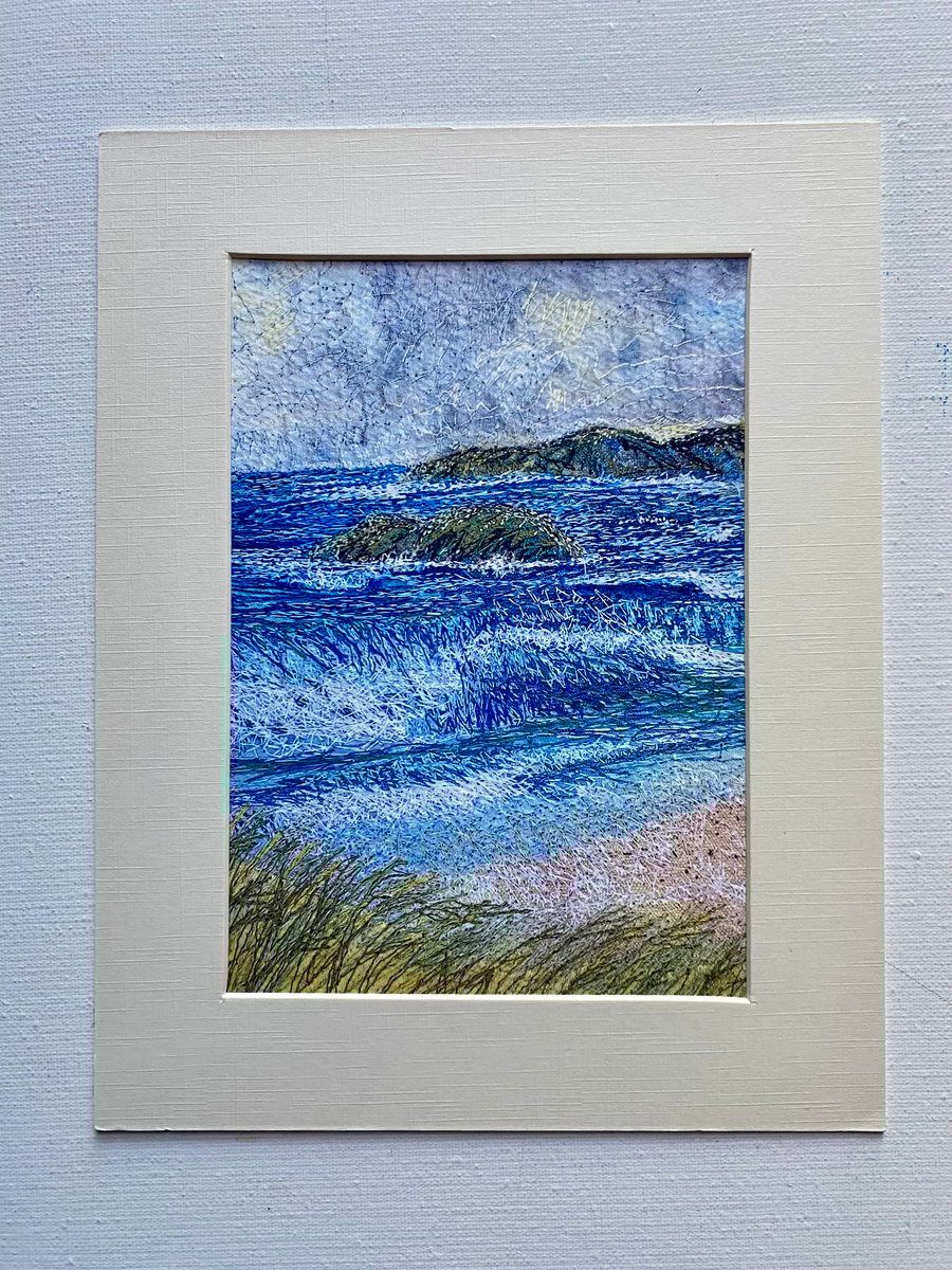 Mounted print, feelings like a storm coming 