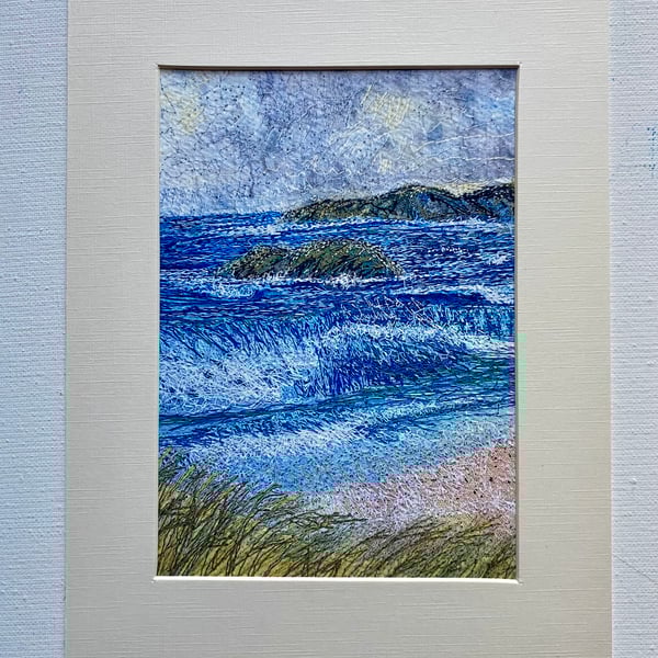 Mounted print, feelings like a storm coming 