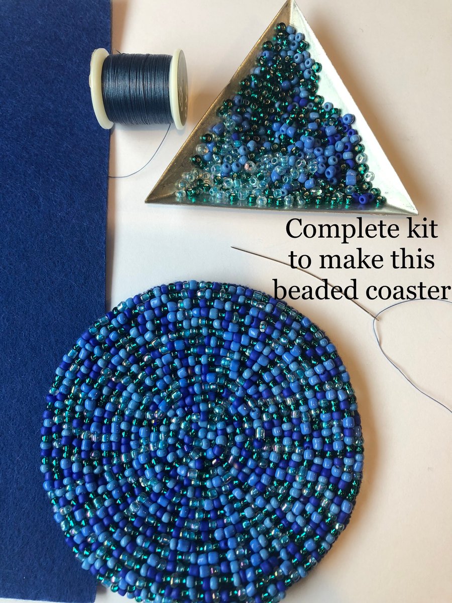 Craft Kit Beaded Coaster Kit