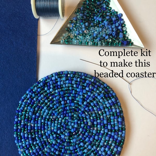 Craft Kit Beaded Coaster Kit