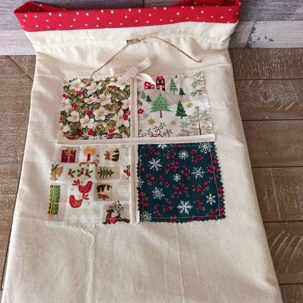 Festive Christmas Gift Bag