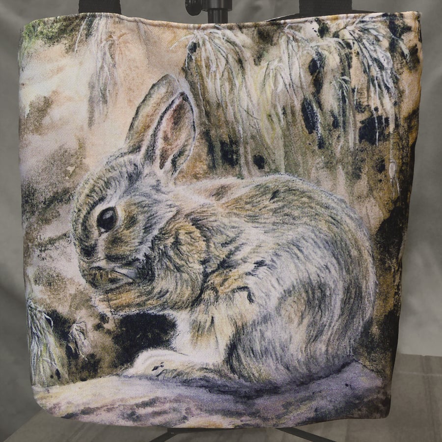 Bunny Tote Bag "Young Floraidh"
