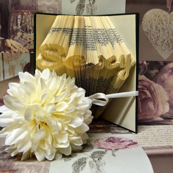 Sexy, MMF Book Folding Pattern - EMAILED PDF PATTERN