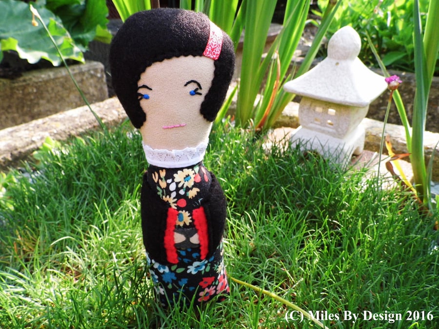 OOAK Japanese Geisha Doll