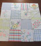 Patchwork charm pack - squares from vintage linens - Image 5