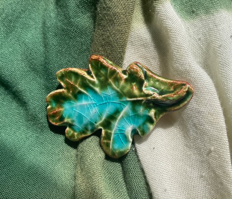 Oak Leaf Brooch