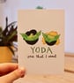 Yoda One That I Want - Star Wars Grease Pun - Postcard - A6 Print - Image 4