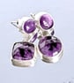 Amethyst Statement Earrings