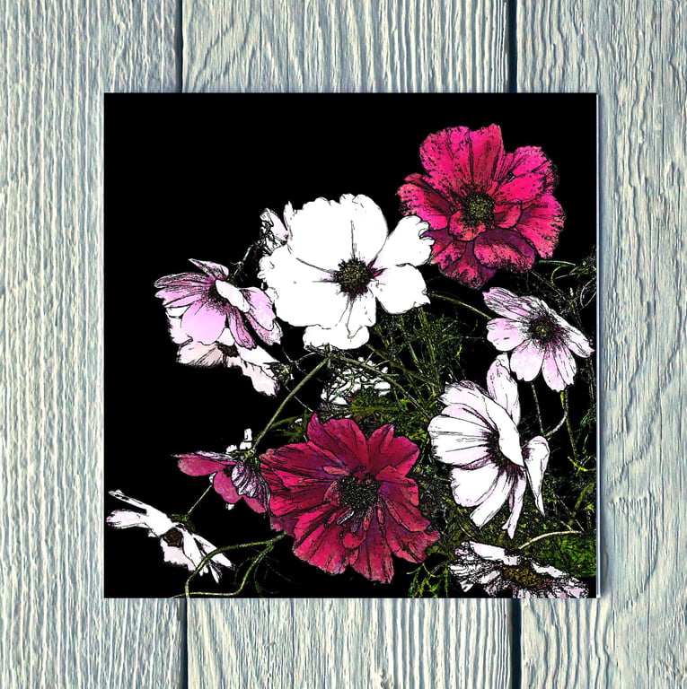 Crazy Cosmos, Greetings Card
