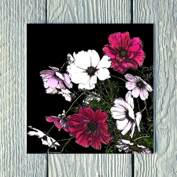 Crazy Cosmos, Greetings Card