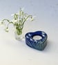 Snowdrop Tea Light Holder - Hand Painted