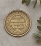 Personalised Weight Loss Milestone Coin – Custom Weight Motivational Gift