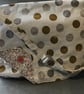 Courier Bag - The “Emily” - Small Dotty Fabric