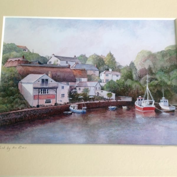  PRINT - Helford by the River