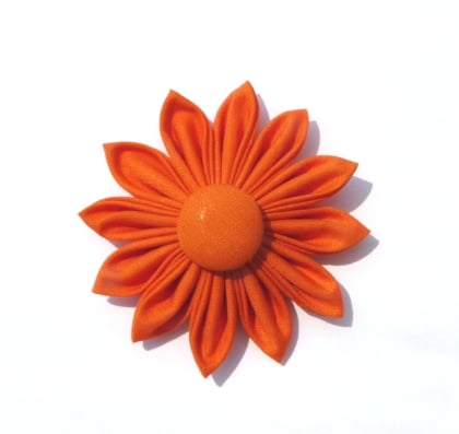  Corsage Brooch in Orange