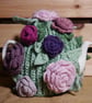 Crochet Tea Cosy, Coming up Roses - Image 2