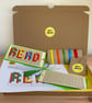Cross Stitch Bookmark Kit - READ - Image 2