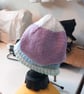 Baby's wool knitted hat age 6-12 months Hand Knitted OOAK - Image 2