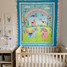 Hand Quilted Magical Unicorns Quilt