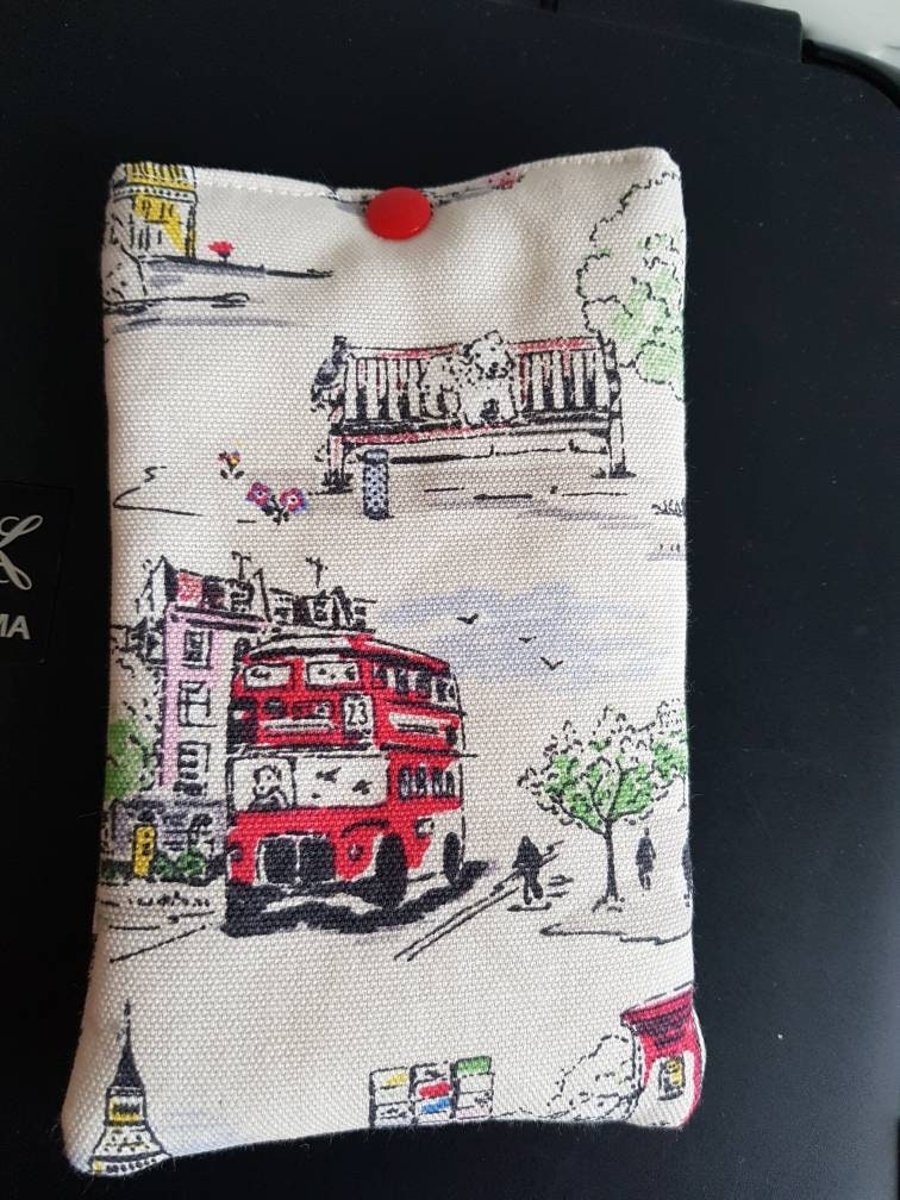 Mobile phone case - Cath Kidston London fabric