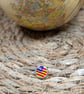 Balearic Islands Flag Map Pin – Spanish Travel Map Push Pin for Wooden Maps, Pin
