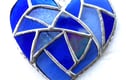 Stained Glass Suncatchers Hearts Love