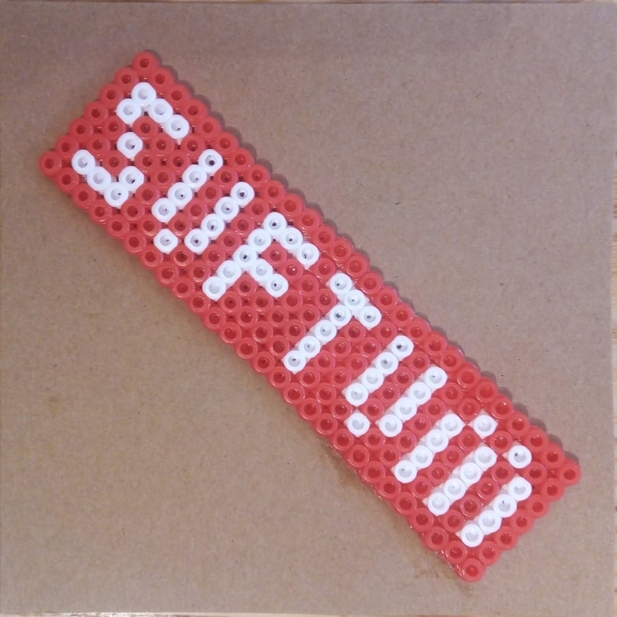 SUFTUM Ulster Rugby Fan greeting card