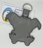 Embroidered Gargoyle Keyring - Image 2