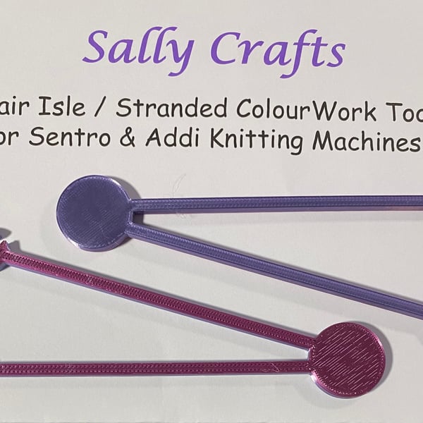 Stranded Colorwork Knitting Technique Tool for Sentro & Addi knitting machines