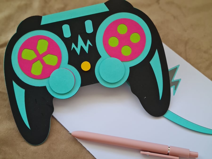 Game controller card