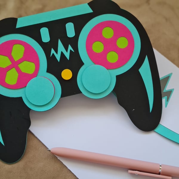 Game controller card